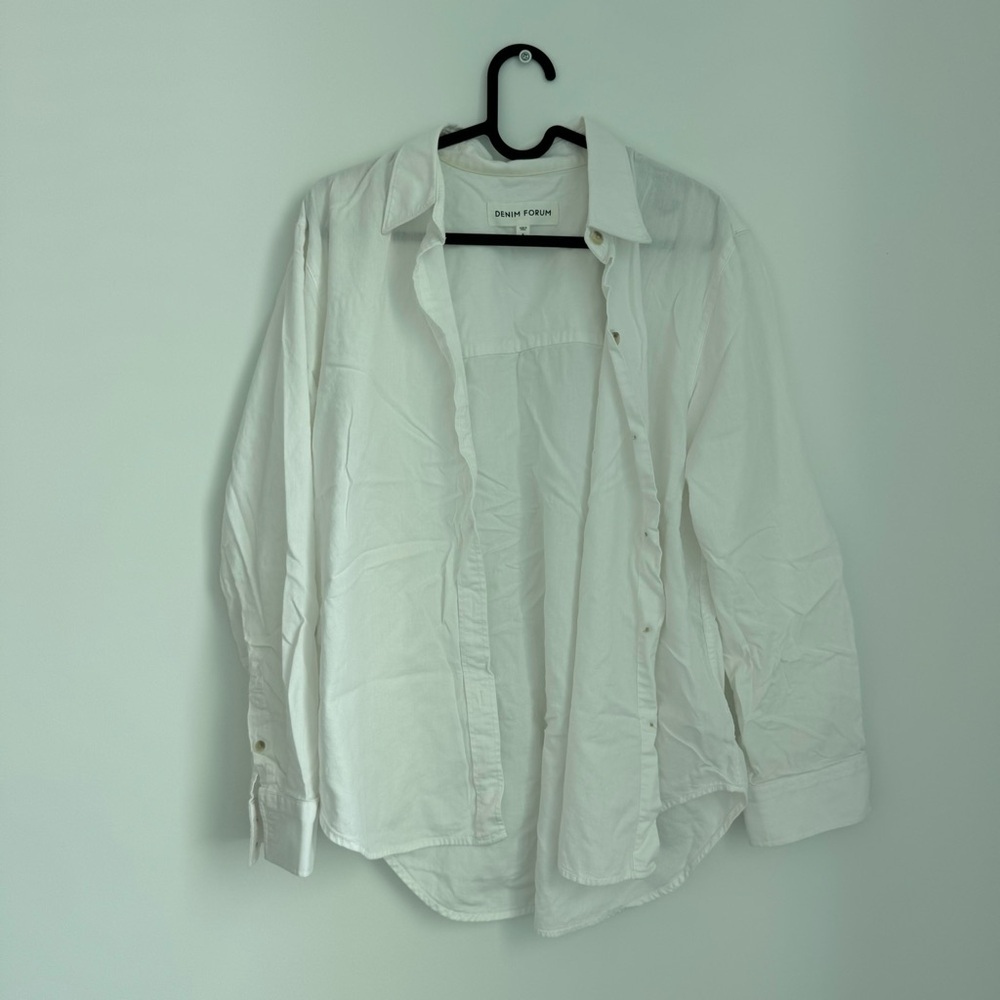 Denim forum jane dress shirt